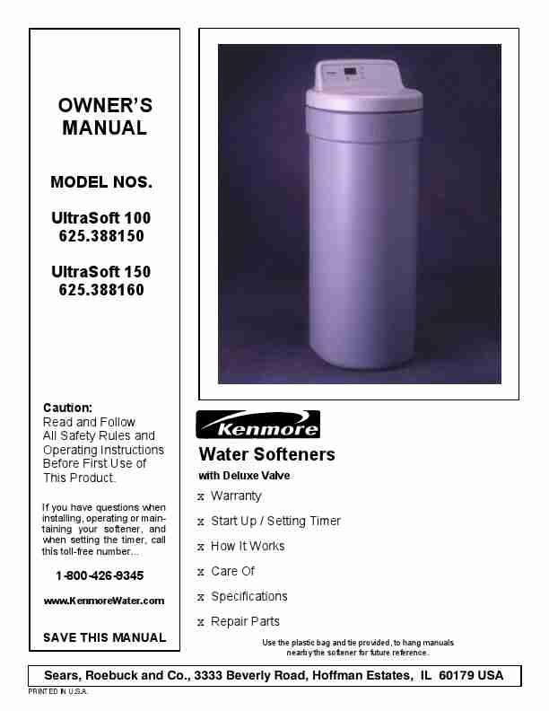 Kenmore Water System 100 625_388150, 150 625_388160-page_pdf